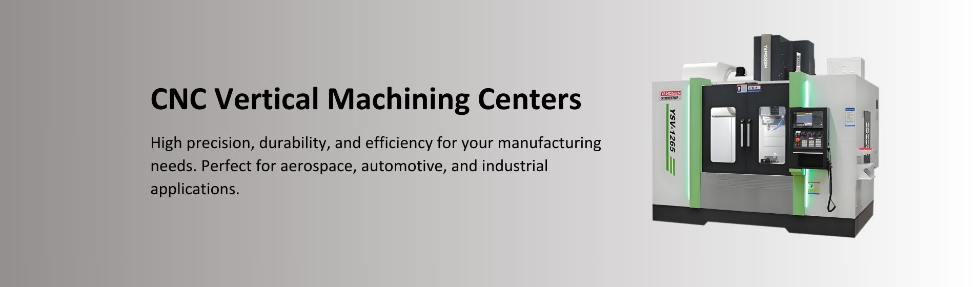 CNC Vertical Machining Center