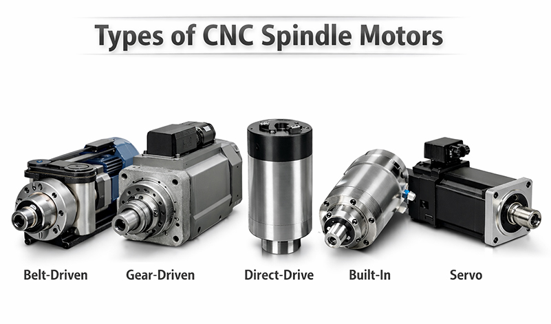 Types of CNC Spindle Motor