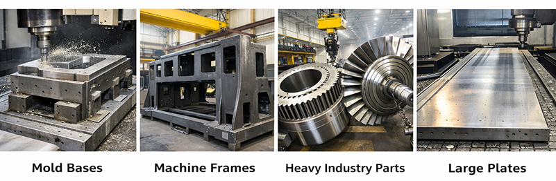 Double Column Gantry CNC Application