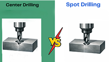 Spot Drill vs Center Drill Differences Uses in CNC Applications